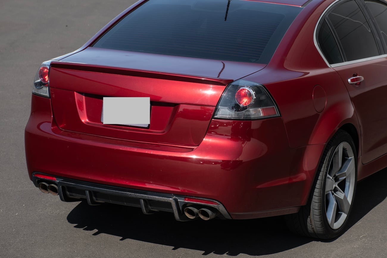 2008-2009 PONTIAC G8 CARBON FIBER GXP STYLE REAR DIFFUSER